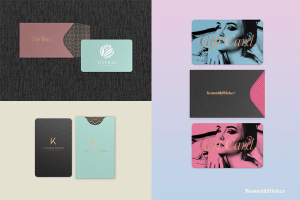 Best Voucher Mockups – Realistic Mockup Layouts for Promotional Flyers & Gift Cards | PSD, EPS & InDesign Formats